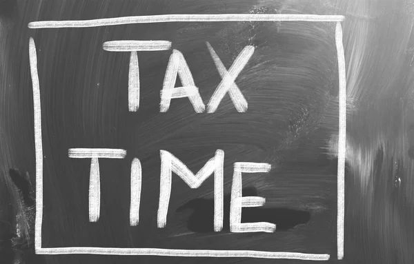 納税時間の概念 — ストック写真