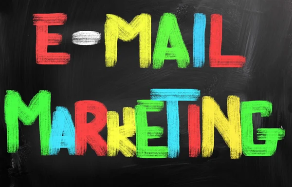 Concetto di E-mail marketing — Foto Stock