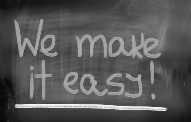 kolay kavramı yaparsak...