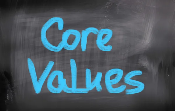 Core Values Concept — Stock Photo, Image