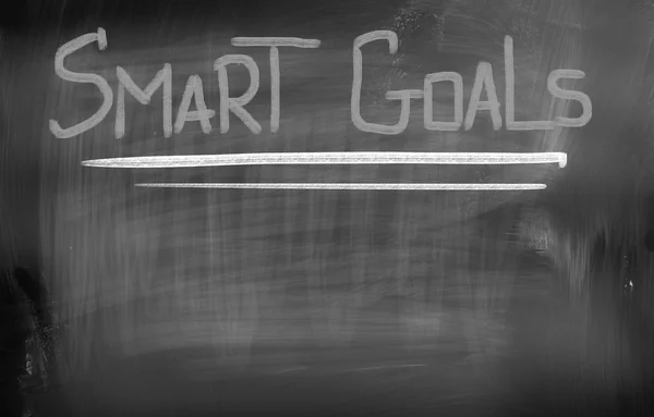 Smart Goals Konzept — Stockfoto