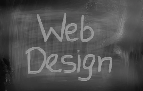 Concetto di Web design — Foto Stock