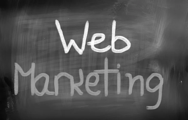 Webmarketing-Konzept — Stockfoto