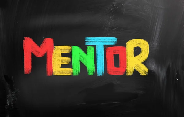 Mentor Concept — Stockfoto