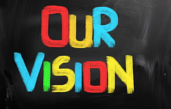 Our Vision Concept — Stock Photo, Image