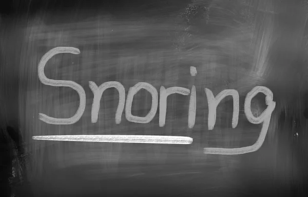 Snoring Concept — Stock Photo, Image