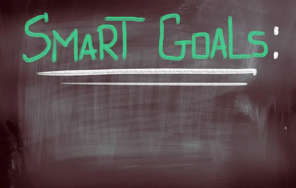 Smart Goals Konzept — Stockfoto