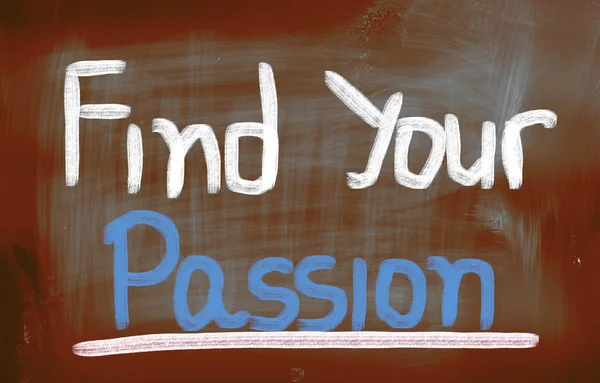 Encontre seu conceito de paixão — Fotografia de Stock
