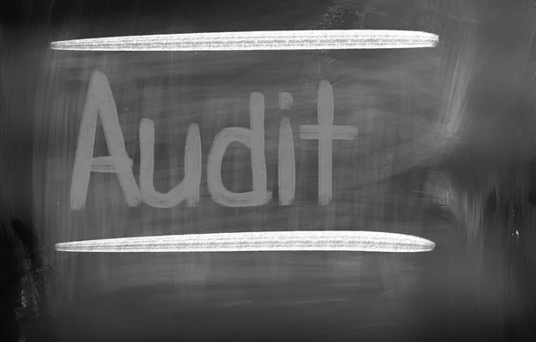 Audit concept — Stockfoto