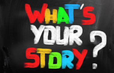 What's Your Story Concept clipart