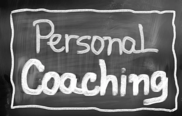 Concetto di personal coaching — Foto Stock