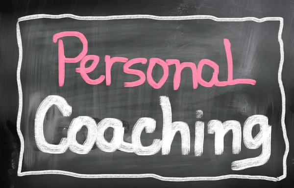 Personlig coaching koncept — Stockfoto