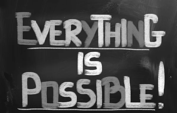 Everything Is Possible Concept — Stock Photo, Image