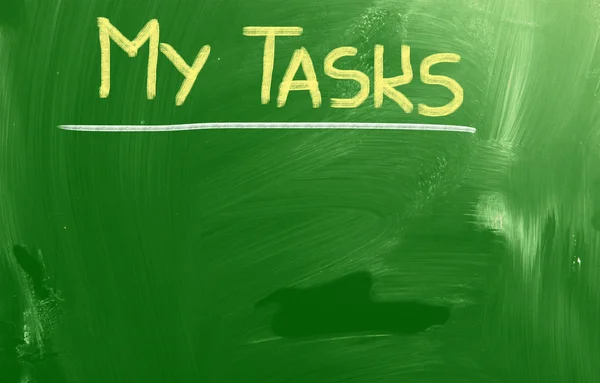 My Tasks Concept — Stock Photo, Image