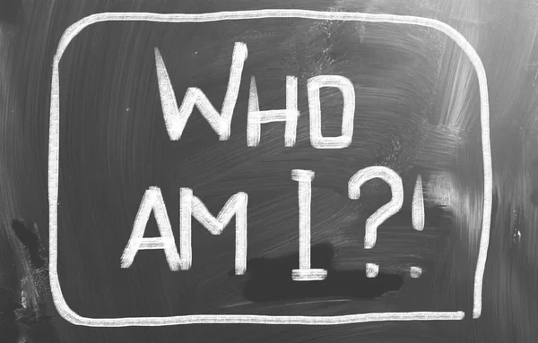 Who Am I Concept — Stock Photo, Image