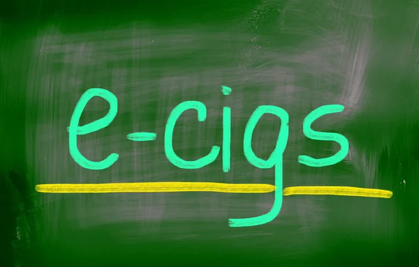 Concepto electrónico de cigarrillo —  Fotos de Stock