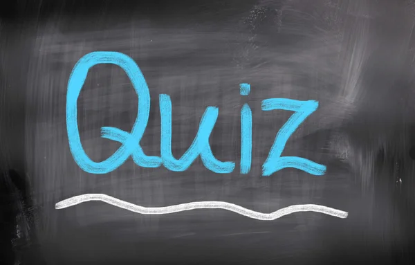 Quiz-begrep – stockfoto