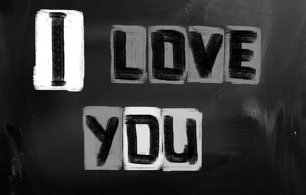 I Love You Concept — Stock Photo, Image