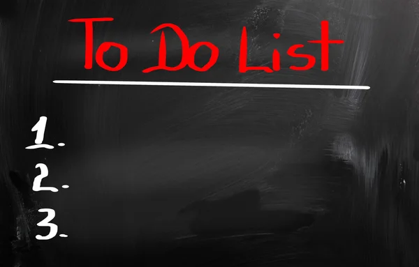 To Do List Concept — Stock Photo, Image