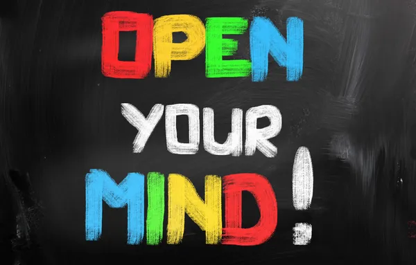 Open Your Mind Concept — Stock Photo, Image