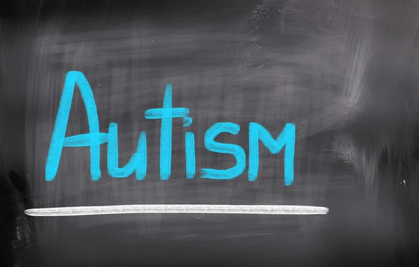 Concepto de autismo — Foto de Stock