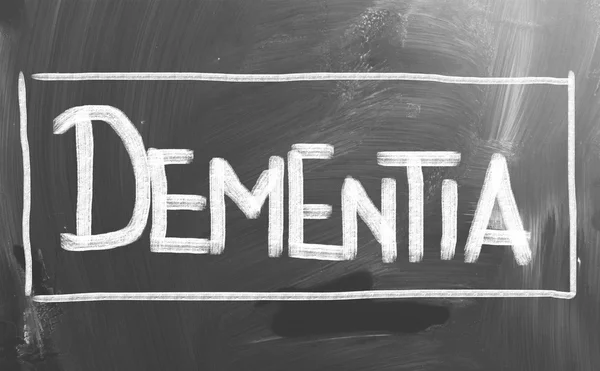 Koncepcja demencji — Zdjęcie stockowe