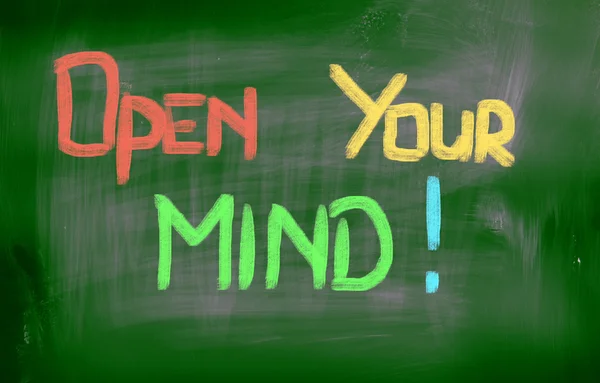 Open Your Mind Concept — Stock Photo, Image