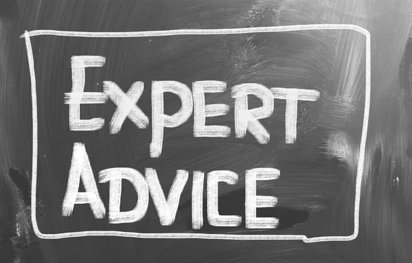 Concept de conseils d'experts — Photo