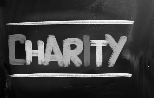 Conceito de caridade — Fotografia de Stock