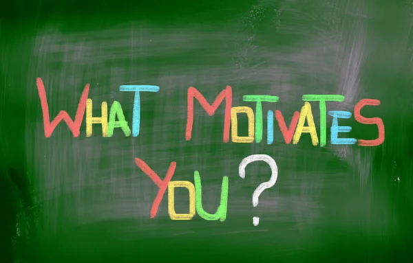 What Motivates You Concept — Stock Photo, Image