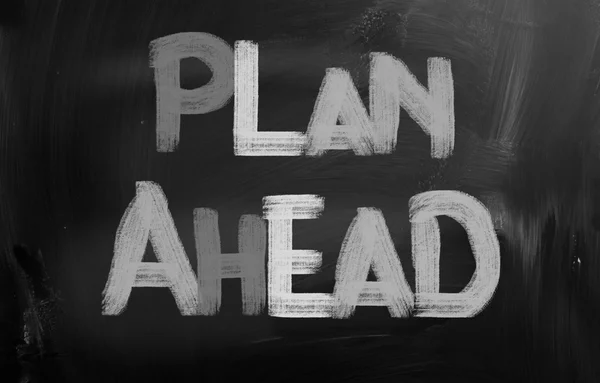 Plan Ahead Concept — Stock Photo, Image