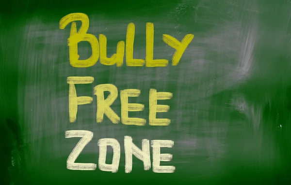 Bully-Free-Zone-Konzept — Stockfoto