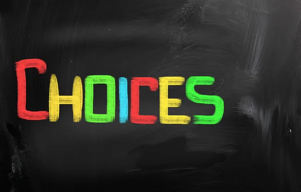 Choices Concept — Stock Photo, Image