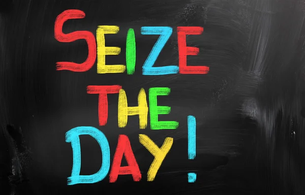 Seize The Day Concept — Stock Photo, Image