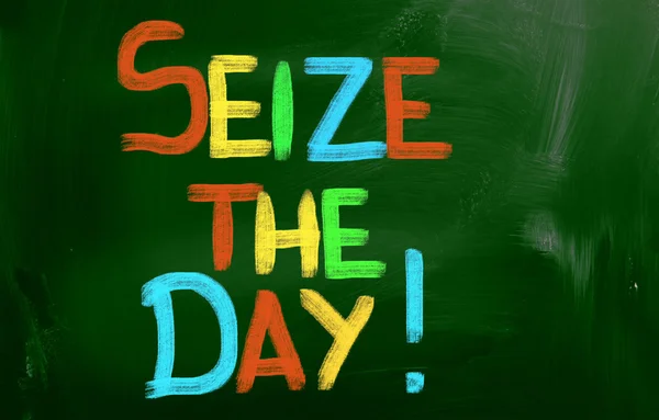 Seize The Day Concept — Stock Photo, Image