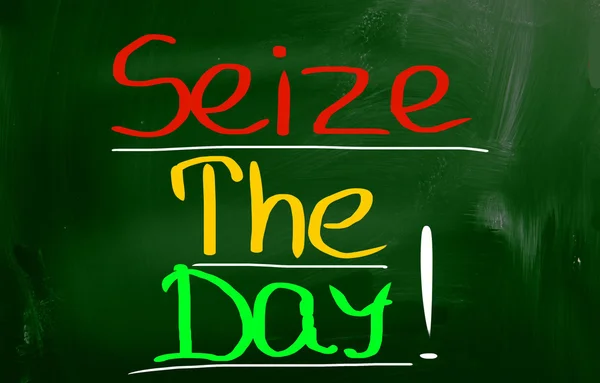 Seize The Day Concept — Stock Photo, Image