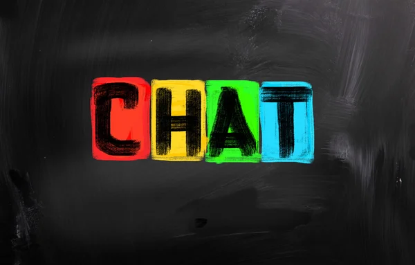 Chat Concept — Stockfoto