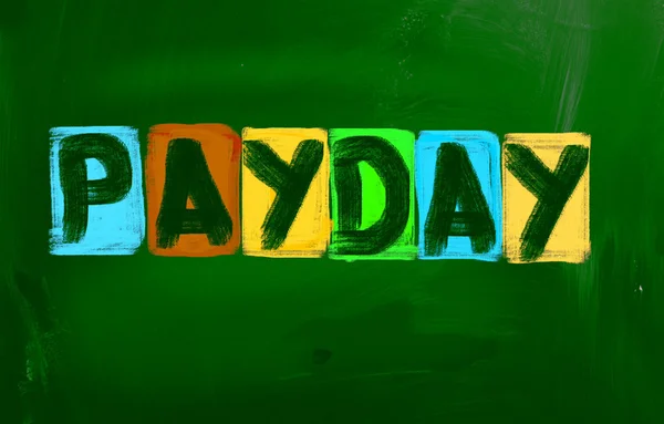 Payday koncept — Stockfoto