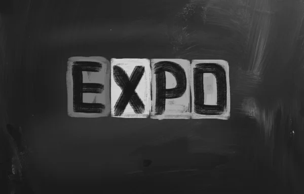 Έννοια Expo — Φωτογραφία Αρχείου