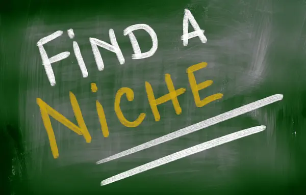 Find A Niche Concept — Stock Photo, Image