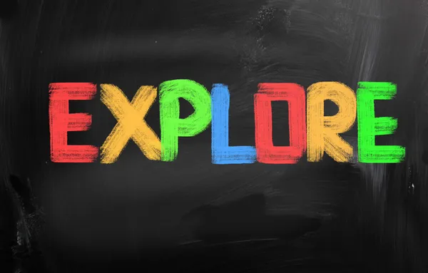 Explore Concept — Stock Photo, Image