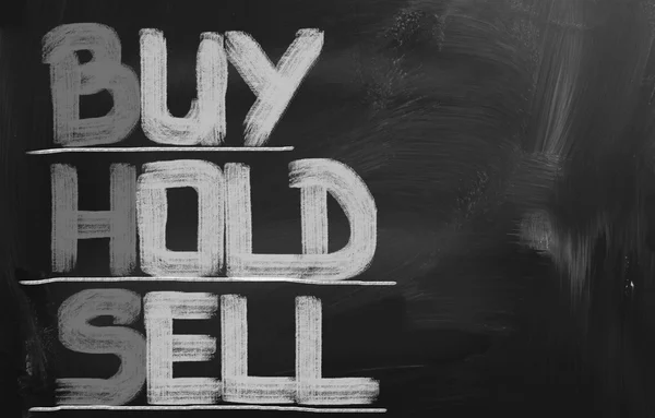 Comprar Hold Sell Concept — Fotografia de Stock