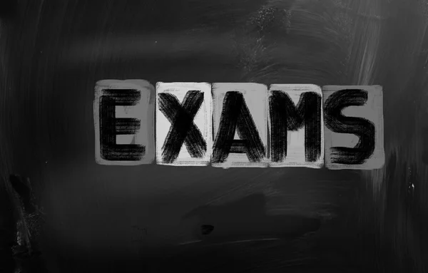 Koncepcja egzaminów — Zdjęcie stockowe