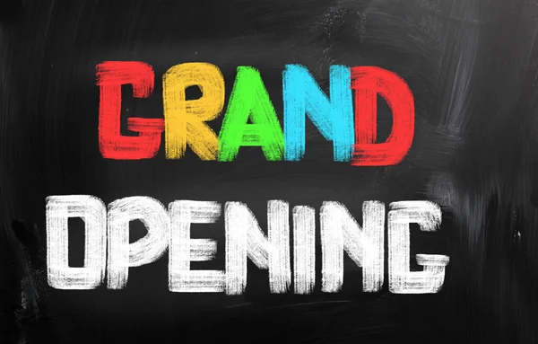 Grand Opening Concept — Stock Photo, Image