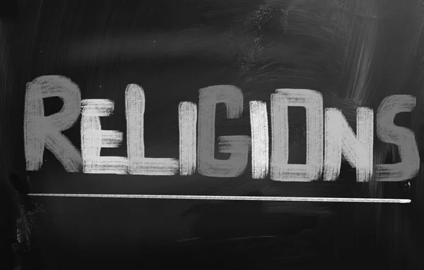 Conceito de Religiões — Fotografia de Stock