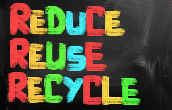 Reducir el concepto de reciclaje de reutilización — Foto de Stock