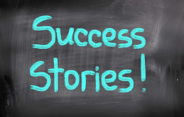 Konceptet Success stories — Stockfoto