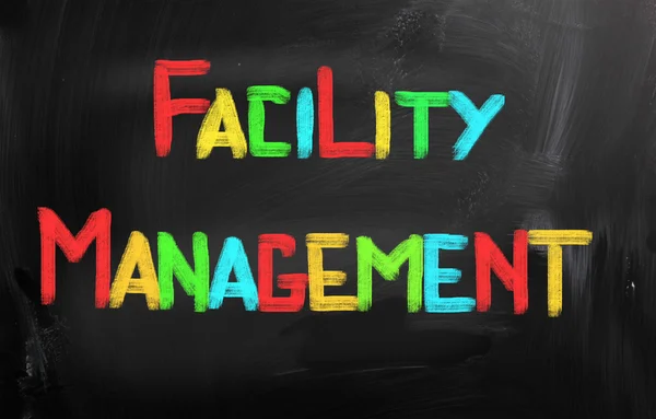 Facility management koncept — Stockfoto