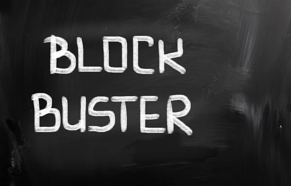 Concetto Blockbuster — Foto Stock