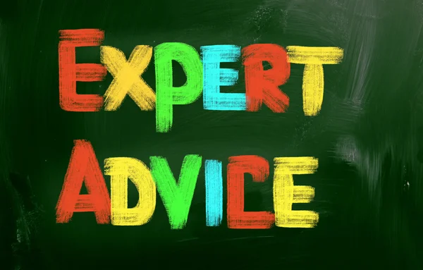 Concept de conseils d'experts — Photo